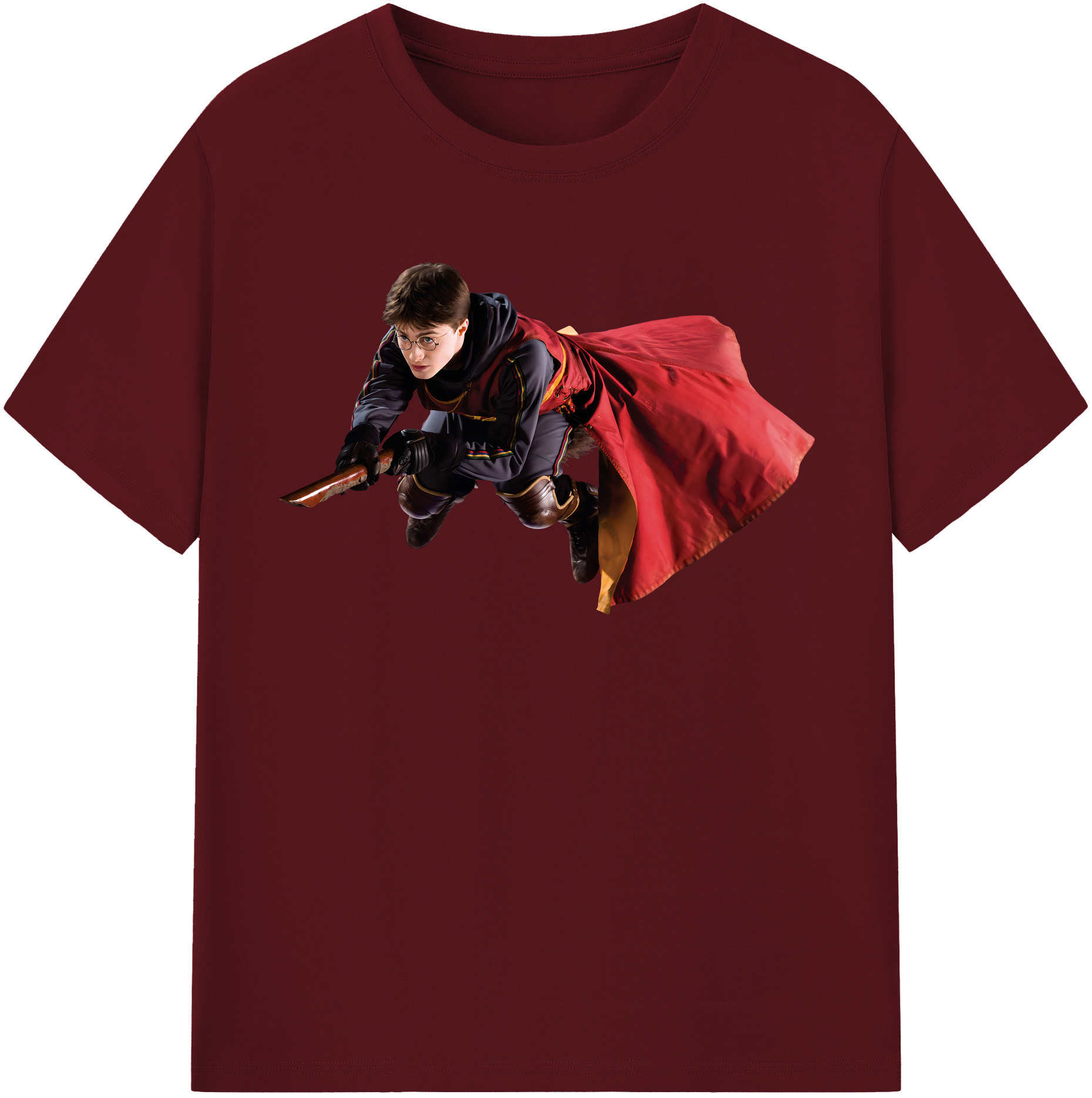 （画像用） Harry Potter ハリー・ポッターシリーズ 綿100％半袖Tシャツ（フロントプリント）
